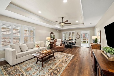 Beautifully upgraded 1-story home in the highly desirable 55+ on Frisco Lakes Golf Course in Texas - for sale on GolfHomes.com, golf home, golf lot