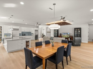 Luxury, efficiency, and elegance converge in this 2022 on Black Diamond Ranch Golf Course in Florida - for sale on GolfHomes.com, golf home, golf lot