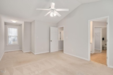 This end-unit townhome is ready for immediate occupancy, making on Hedingham Golf and Athletic Club in North Carolina - for sale on GolfHomes.com, golf home, golf lot