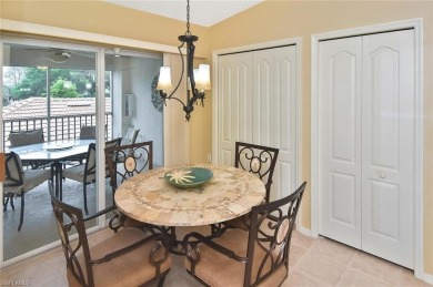 Enjoy nightly sunsets (direct west exposure) from this second on Naples National Golf Club in Florida - for sale on GolfHomes.com, golf home, golf lot