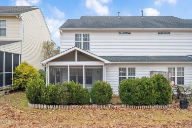 This end-unit townhome is ready for immediate occupancy, making on Hedingham Golf and Athletic Club in North Carolina - for sale on GolfHomes.com, golf home, golf lot