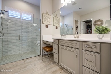 REDUCED! Enter this home through your private courtyard. This is on Poston Butte Golf Club in Arizona - for sale on GolfHomes.com, golf home, golf lot