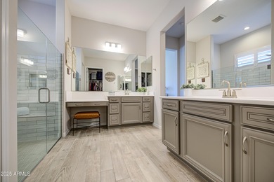 REDUCED! Enter this home through your private courtyard. This is on Poston Butte Golf Club in Arizona - for sale on GolfHomes.com, golf home, golf lot