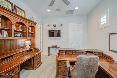 REDUCED! Enter this home through your private courtyard. This is on Poston Butte Golf Club in Arizona - for sale on GolfHomes.com, golf home, golf lot