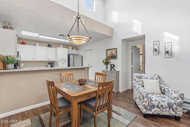 FURNISHED Vaulted Socorro model with HUGE patio! Don't mis this on Sun Village Golf Course in Arizona - for sale on GolfHomes.com, golf home, golf lot