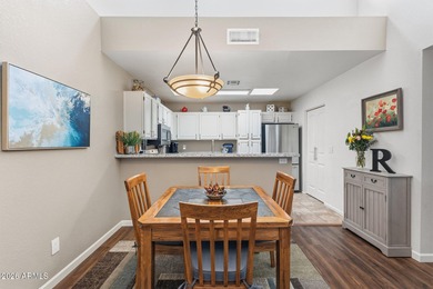 FURNISHED Vaulted Socorro model with HUGE patio! Don't mis this on Sun Village Golf Course in Arizona - for sale on GolfHomes.com, golf home, golf lot