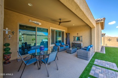 REDUCED! Enter this home through your private courtyard. This is on Poston Butte Golf Club in Arizona - for sale on GolfHomes.com, golf home, golf lot