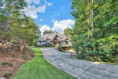 Set on a private 1.12-acre cul-de-sac lot, this expanded and on The Reserve At Lake Keowee in South Carolina - for sale on GolfHomes.com, golf home, golf lot