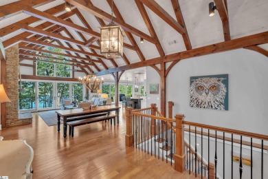 Set on a private 1.12-acre cul-de-sac lot, this expanded and on The Reserve At Lake Keowee in South Carolina - for sale on GolfHomes.com, golf home, golf lot