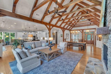 Set on a private 1.12-acre cul-de-sac lot, this expanded and on The Reserve At Lake Keowee in South Carolina - for sale on GolfHomes.com, golf home, golf lot