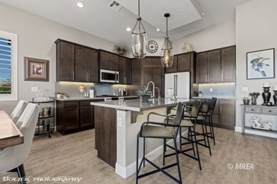 Gorgeous home with stunning golf and mesa views in the desirable on Falcon Ridge Golf Course in Nevada - for sale on GolfHomes.com, golf home, golf lot