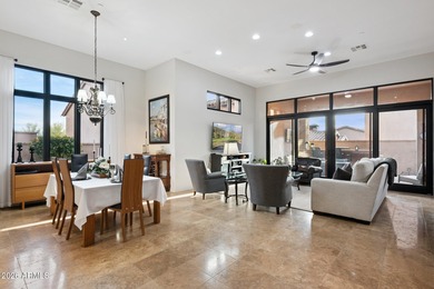 Four-bedroom, four-bath lock-and-leave villa with golf course on Superstition Mountain Club - Lost Gold in Arizona - for sale on GolfHomes.com, golf home, golf lot