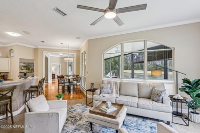 Stunning JA Long custom, all-brick home situated on the 17th on Eagle Harbor Golf Club in Florida - for sale on GolfHomes.com, golf home, golf lot