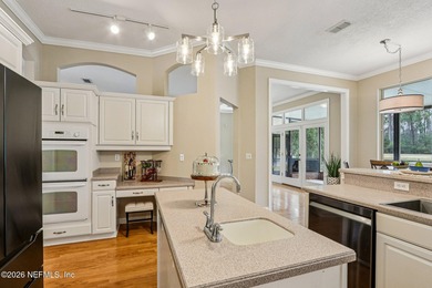 Stunning JA Long custom, all-brick home situated on the 17th on Eagle Harbor Golf Club in Florida - for sale on GolfHomes.com, golf home, golf lot