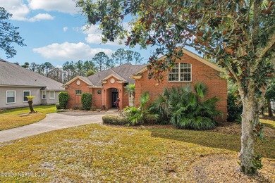 Stunning JA Long custom, all-brick home situated on the 17th on Eagle Harbor Golf Club in Florida - for sale on GolfHomes.com, golf home, golf lot