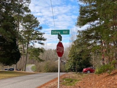 Building lot in the cul-de-sac on Sidney Hill recently cleared on Henderson Country Club in North Carolina - for sale on GolfHomes.com, golf home, golf lot