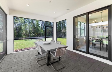 Step into modern comfort with this beautifully designed Cedar on River Hall Country Club in Florida - for sale on GolfHomes.com, golf home, golf lot