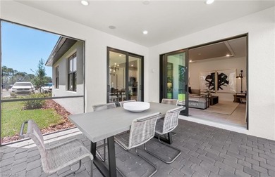 Step into modern comfort with this beautifully designed Cedar on River Hall Country Club in Florida - for sale on GolfHomes.com, golf home, golf lot