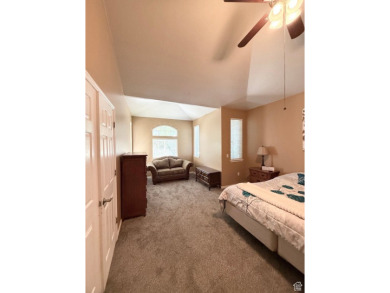 Tucked away on a quiet cul-de-sac and backing directly onto the on Stansbury Park Golf Club in Utah - for sale on GolfHomes.com, golf home, golf lot