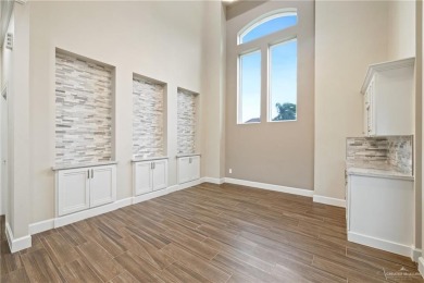 Experience luxury living in this stunning modern Spanish-style on Tierra Santa Golf Club in Texas - for sale on GolfHomes.com, golf home, golf lot