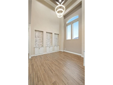 Experience luxury living in this stunning modern Spanish-style on Tierra Santa Golf Club in Texas - for sale on GolfHomes.com, golf home, golf lot