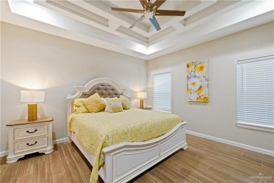 Experience luxury living in this stunning modern Spanish-style on Tierra Santa Golf Club in Texas - for sale on GolfHomes.com, golf home, golf lot