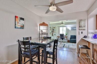 This updated home near the Sun Dial Recreation Center features a on Sun City Lakes West and East in Arizona - for sale on GolfHomes.com, golf home, golf lot