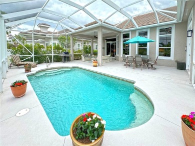 Stunning 4BR, 3.5BA pool home on a lakefront lot overlooking the on The Club At Pointe West in Florida - for sale on GolfHomes.com, golf home, golf lot