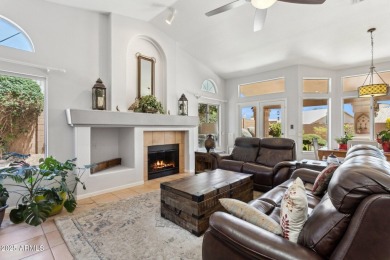 Welcome home to your perfect full-time residence or lock & leave on Tatum Ranch Golf Course in Arizona - for sale on GolfHomes.com, golf home, golf lot