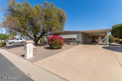 FURNISHED - Discover this delightful 2-bedroom, 2-bathroom on Sun Lakes Country Club in Arizona - for sale on GolfHomes.com, golf home, golf lot