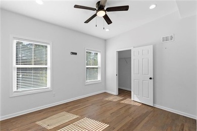 Welcome to this stunning contemporary home in sought-after East on East Lake Golf Club in Georgia - for sale on GolfHomes.com, golf home, golf lot