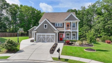 Nestled in a serene cul-de-sac, this meticulously maintained on Reunion Golf Club in Georgia - for sale on GolfHomes.com, golf home, golf lot