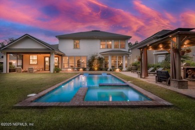 Completely renovated in 2023, this breathtaking 5-bed, 3.5-bath on St. Johns Golf and Country Club in Florida - for sale on GolfHomes.com, golf home, golf lot