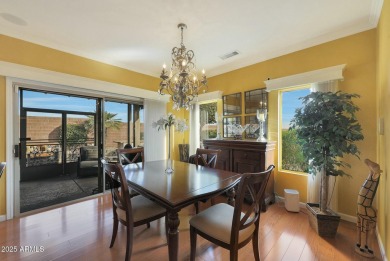 Welcome home to this extended Verde with upgrades in all of the on Sun City Grand Golf Couse and Club in Arizona - for sale on GolfHomes.com, golf home, golf lot