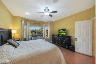 Welcome home to this extended Verde with upgrades in all of the on Sun City Grand Golf Couse and Club in Arizona - for sale on GolfHomes.com, golf home, golf lot