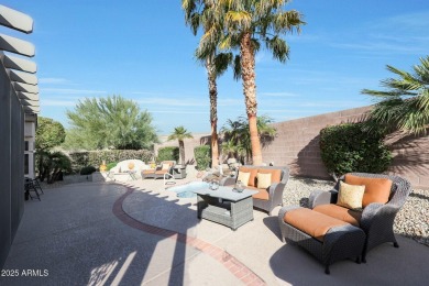 Welcome home to this extended Verde with upgrades in all of the on Sun City Grand Golf Couse and Club in Arizona - for sale on GolfHomes.com, golf home, golf lot