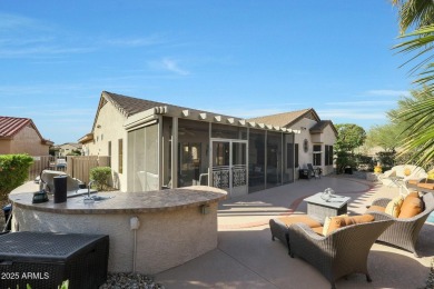 Welcome home to this extended Verde with upgrades in all of the on Sun City Grand Golf Couse and Club in Arizona - for sale on GolfHomes.com, golf home, golf lot