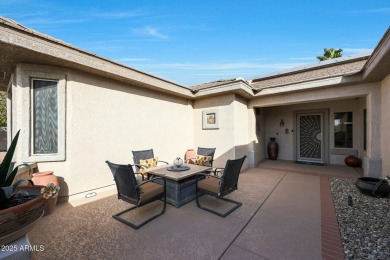Welcome home to this extended Verde with upgrades in all of the on Sun City Grand Golf Couse and Club in Arizona - for sale on GolfHomes.com, golf home, golf lot