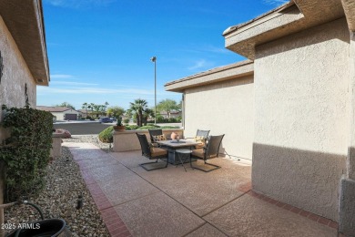 Welcome home to this extended Verde with upgrades in all of the on Sun City Grand Golf Couse and Club in Arizona - for sale on GolfHomes.com, golf home, golf lot