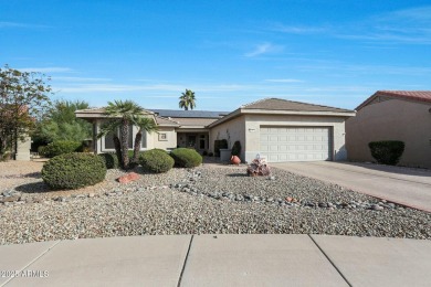 Welcome home to this extended Verde with upgrades in all of the on Sun City Grand Golf Couse and Club in Arizona - for sale on GolfHomes.com, golf home, golf lot