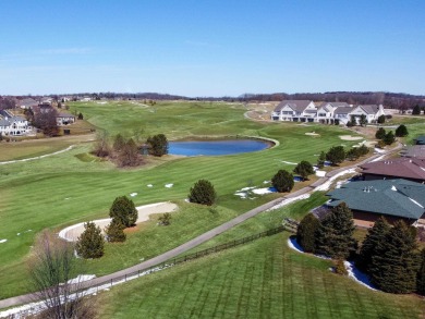 Nestled along the 18th Fairway, this pristine Crosswinds at on Hawks Landing Golf Club in Wisconsin - for sale on GolfHomes.com, golf home, golf lot
