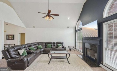 Welcome home to this beautiful all-brick ranch in the on Canongate At Georgia National Golf Club in Georgia - for sale on GolfHomes.com, golf home, golf lot