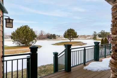Condo fee $535/month. Nestled along the 18th Fairway, this on Hawks Landing Golf Club in Wisconsin - for sale on GolfHomes.com, golf home, golf lot