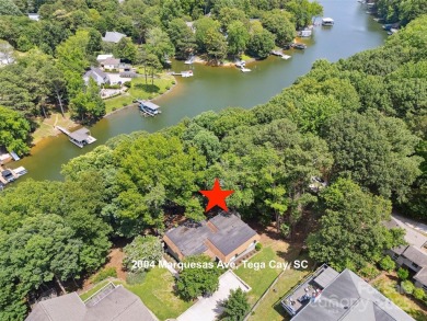 Waterfront on Lake Wylie in Tega Cay, SC. Great Dock Design! on Tega Cay Golf Club in South Carolina - for sale on GolfHomes.com, golf home, golf lot