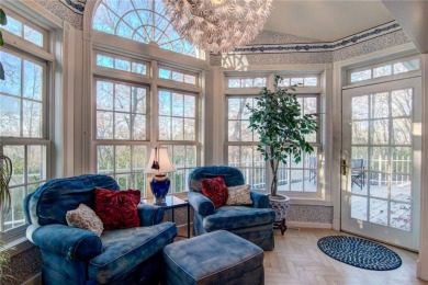 Timeless elegance abounds in this custom-built home nestled on 2 on Chippewa Valley Golf Club in Wisconsin - for sale on GolfHomes.com, golf home, golf lot