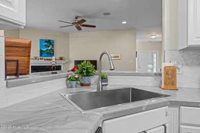 Welcome to this stunning brick and vinyl home nestled in the on Harbour Point Golf Club in North Carolina - for sale on GolfHomes.com, golf home, golf lot