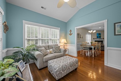 Welcome to this stunning brick and vinyl home nestled in the on Harbour Point Golf Club in North Carolina - for sale on GolfHomes.com, golf home, golf lot