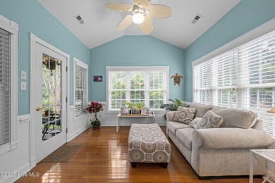 Welcome to this stunning brick and vinyl home nestled in the on Harbour Point Golf Club in North Carolina - for sale on GolfHomes.com, golf home, golf lot