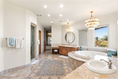 Experience luxury living in this palatial estate with over an on Southern Highlands Golf Club in Nevada - for sale on GolfHomes.com, golf home, golf lot