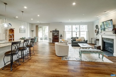 Enjoy the ease of one-level living in Spring Creek, an exclusive on Spring Creek Golf Club in Virginia - for sale on GolfHomes.com, golf home, golf lot